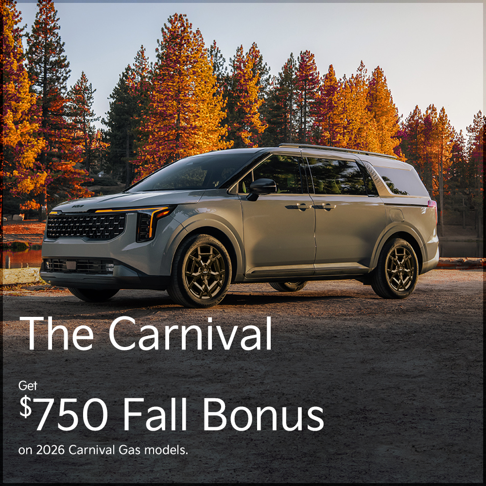 Kia promo octobre Carnival 2026 EN